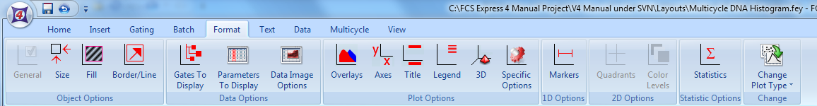 图3.13  Format Tab (格式标签卡)